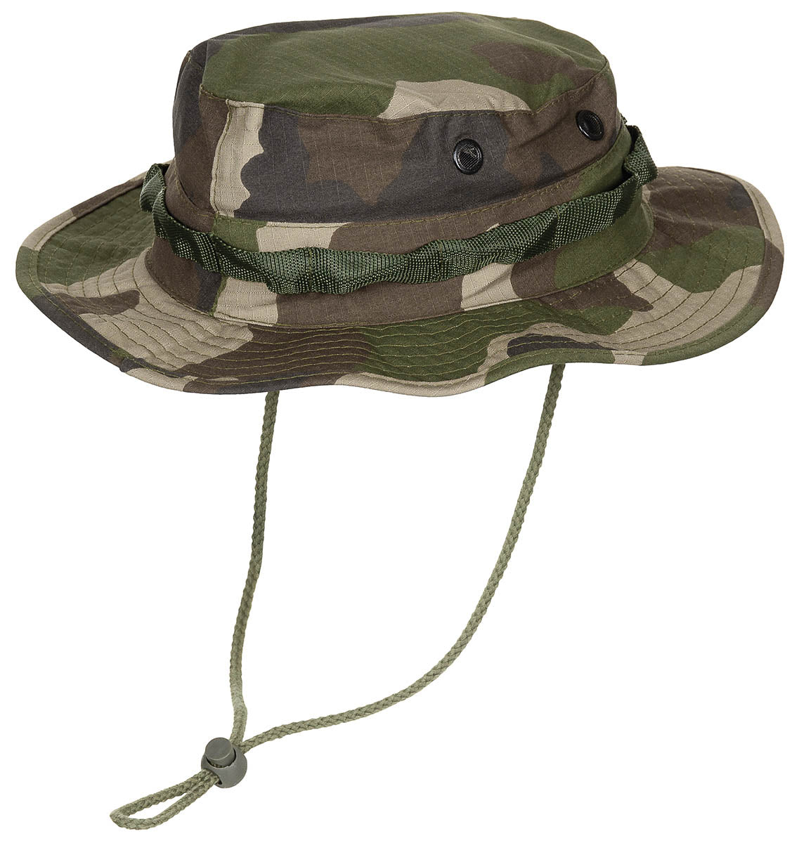 Pălărie Boonie US GI Rip Stop CCE camo MFH - 100% Bumbac, Curea Barbie