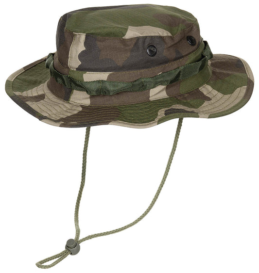 Pălărie Boonie US GI Rip Stop CCE camo MFH - 100% Bumbac, Curea Barbie
