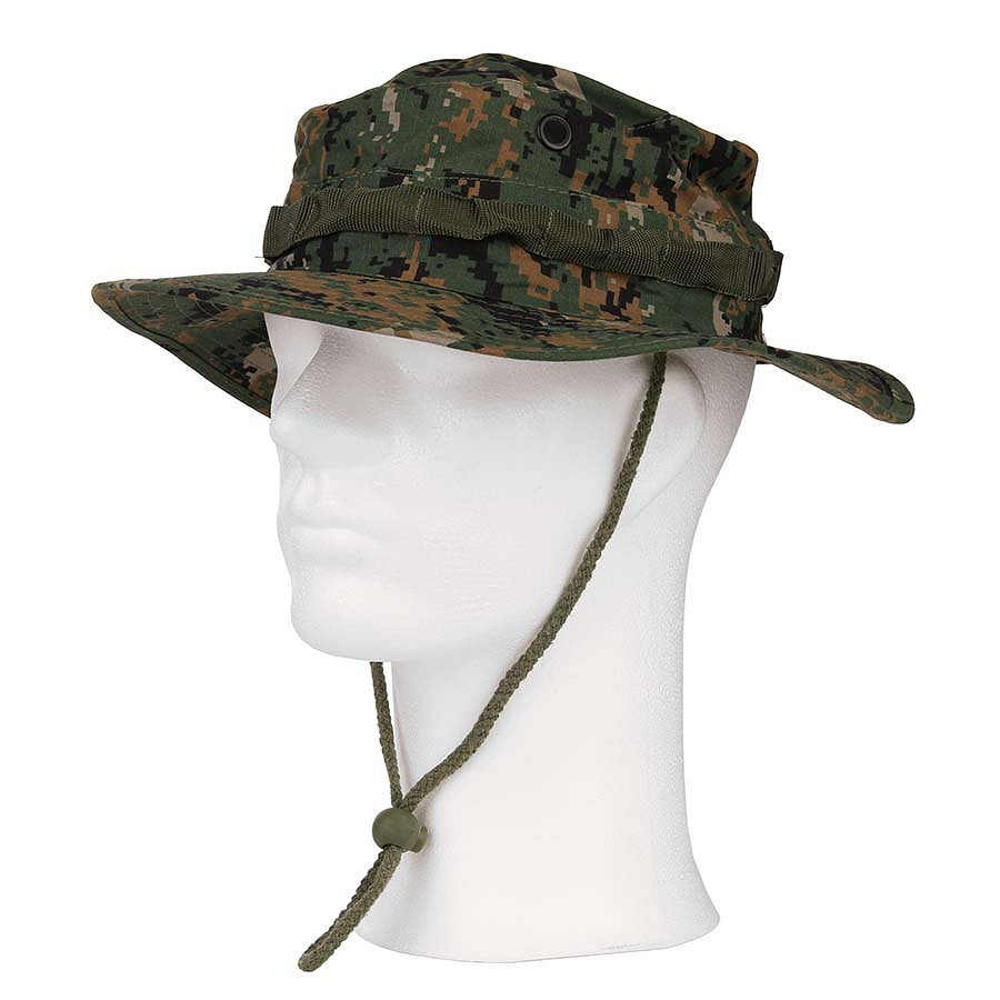 Pălărie Bush De Luxe Ripstop Digital Camo - Camuflaj Optim & Confort Rezistent