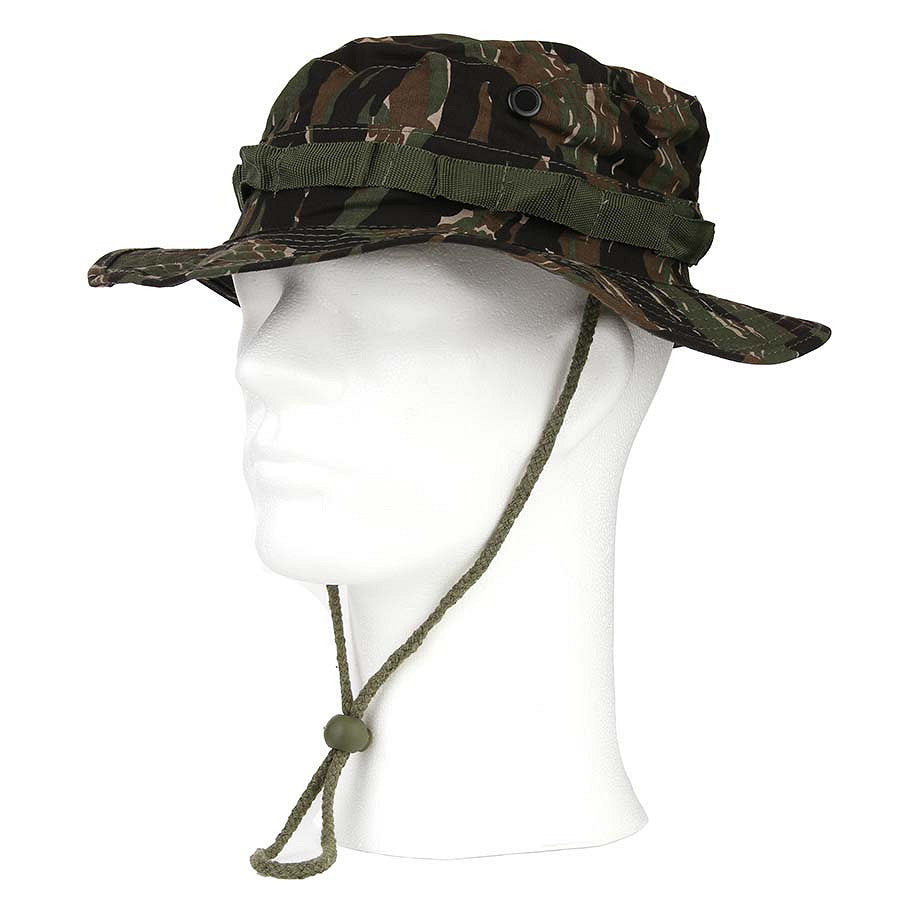 Pălărie Bush de Luxe Ripstop Tiger Stripe - Camuflaj & Durabilitate Elite