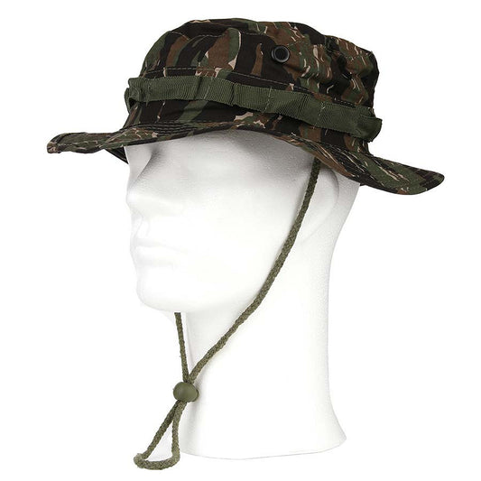 Pălărie Bush de Luxe Ripstop Tiger Stripe - Camuflaj & Durabilitate Elite