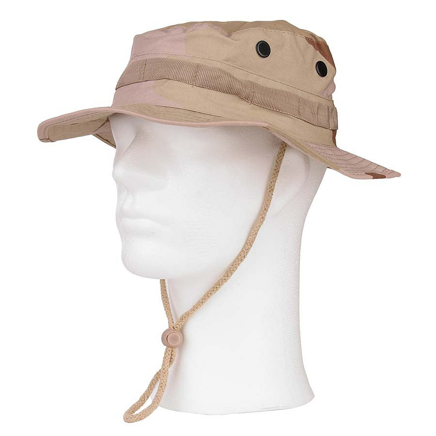 Pălărie Bush Deluxe Ripstop Camo Deșert - Protecție și Rezistență Superioară