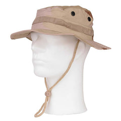 Pălărie Bush Deluxe Ripstop Camo Deșert - Protecție și Rezistență Superioară