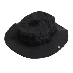 Pălărie Bush Ranger Negru - Adaptabilitate Tactică Superioră