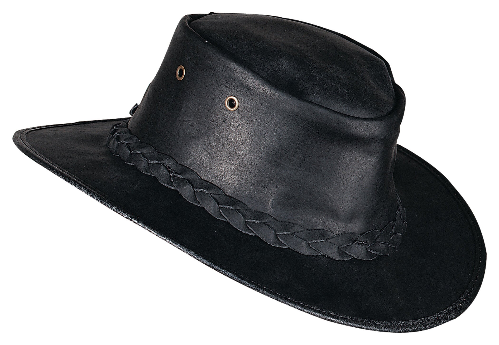 Pălărie din Piele Barmah Hats - Impermeabilă, Pliabilă
