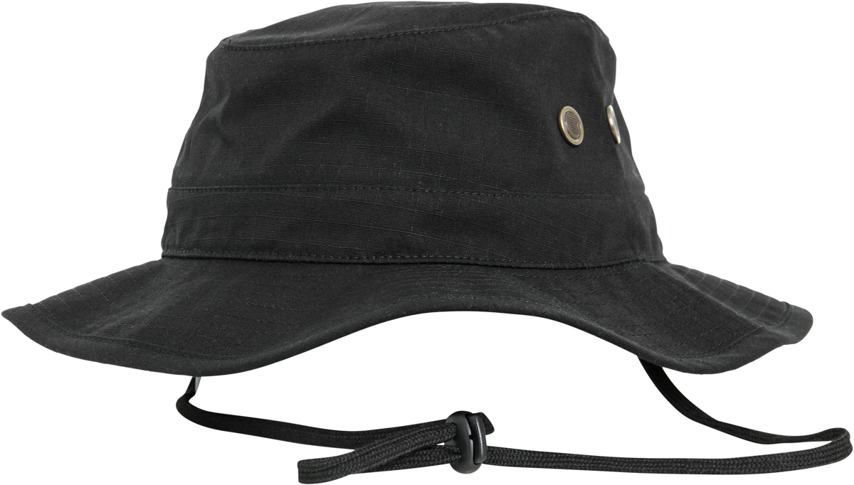 Palarie Fishing Ripstop Negru Brandit - Protectie Esentiala