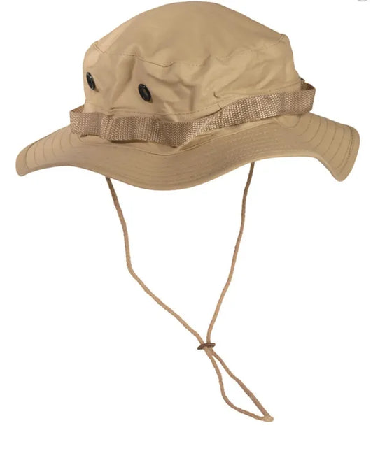Pălărie Jungle Mil-Tec US Type – 100% Bumbac, Căptușită, Kaki