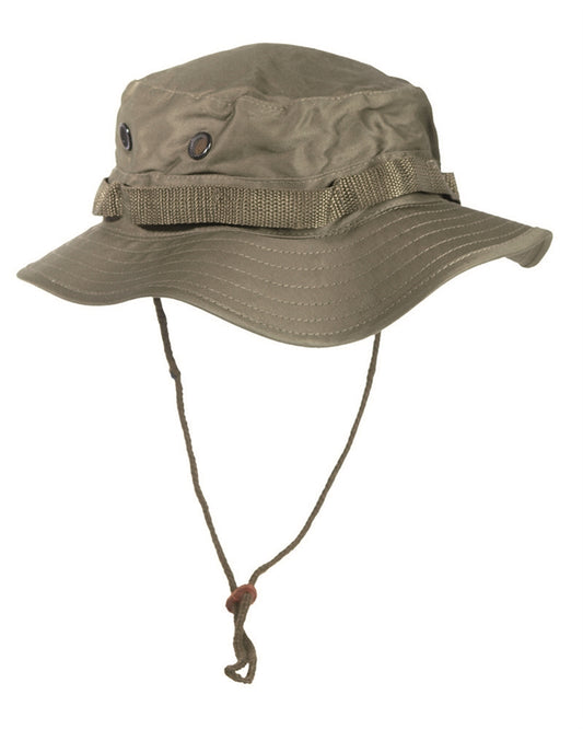 Pălărie Jungle Mil-Tec US Type – 100% Bumbac, Căptușită, Oliv