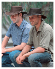 Pălărie Piele Barmah Hats - Impermeabilă, Pliabilă