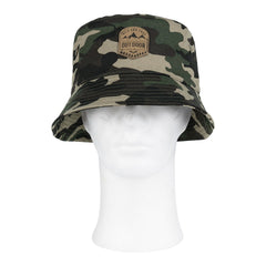 Pălărie Tacticală Bucket Hat Woodland - Protecție Esențială în Teren