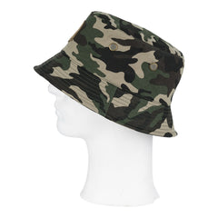 Pălărie Tacticală Bucket Hat Woodland - Protecție Esențială în Teren