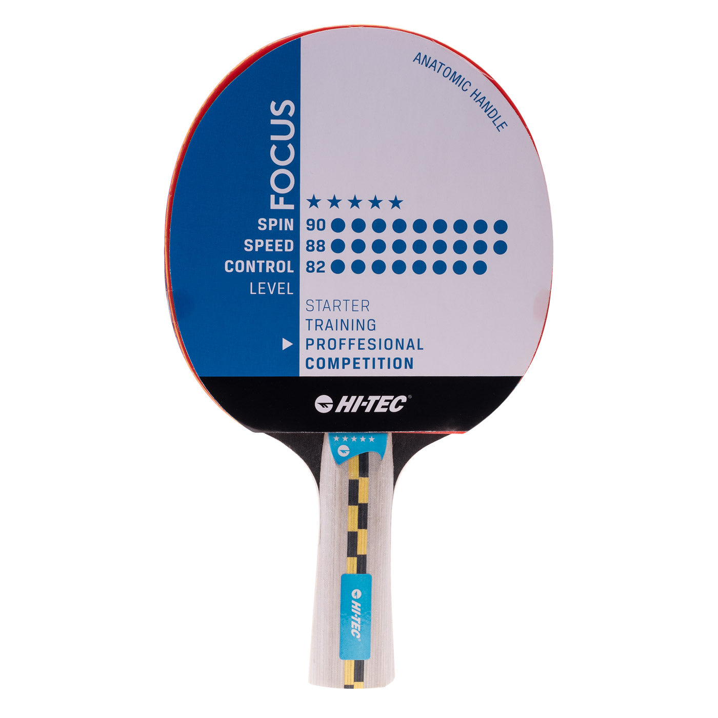 Palet Tenis Masă FOCUS HITEC - Spin 90, Control 82 - 2