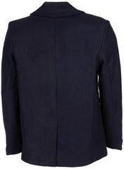 Palton US Pea Coat Albastru MFH - Dublu rând, Căptușeală matlasată