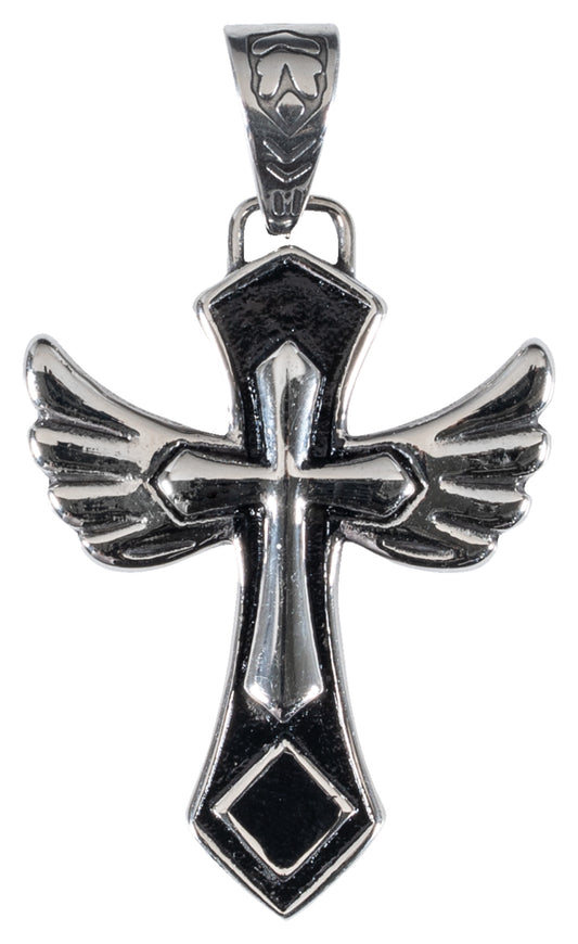 Pandantiv Lanț "Faith and Trust" Louis - Oțel Inoxidabil, Unisex