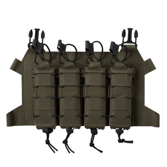 Panel Frontal Helikon-Tex Skeletonized Quad SMG Modular Ranger Green