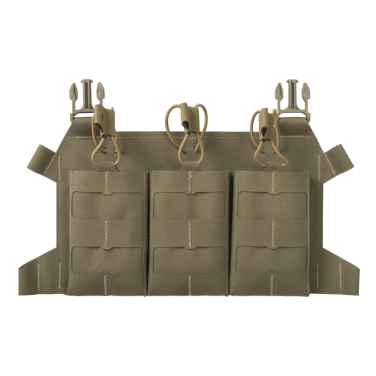 Panel Frontal Helikon-Tex Skeletonized Triple 223 Adaptive Green MOLLE/PALS