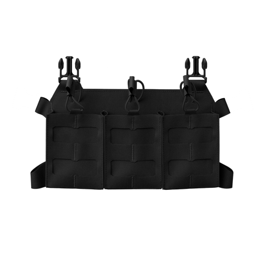 Panel Frontal Helikon-Tex Skeletonized Triple 417 Ușor Negru