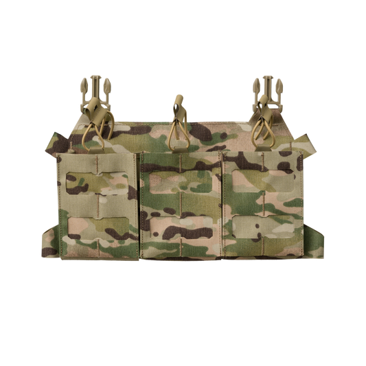 Panel Frontal Tactic Helikon-Tex Skeletonized Triple 417 MultiCam® Ușor