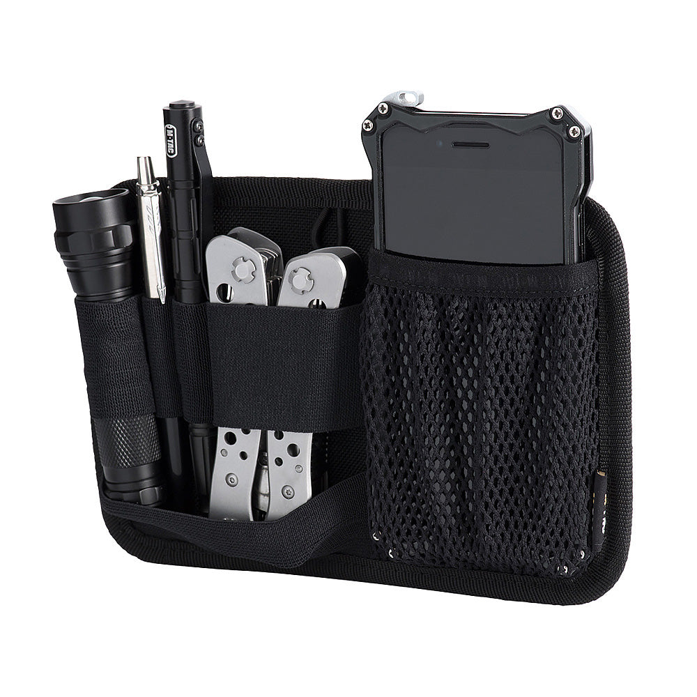 Panel Organizator Admin M-Tac - Negru, Low Profile Velcro