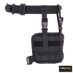 Panel Picior Tactic Molle Cordura LQ16170 Negru - Acces Rapid & Adaptabilitate Maximă