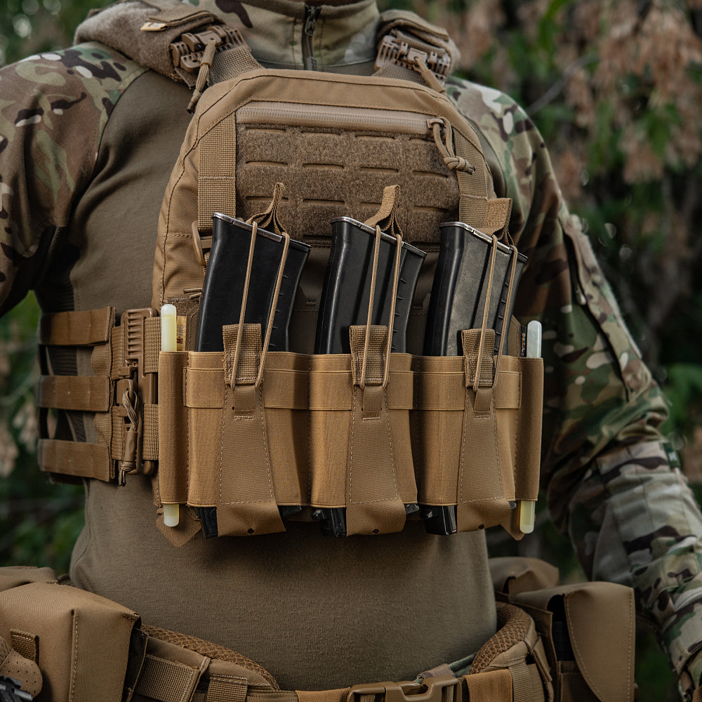 Panou Frontal Cuirass QRS M-Tac - Portmagazii Triple Coyote
