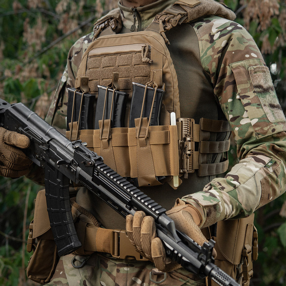 Panou Frontal Cuirass QRS M-Tac - Portmagazii Triple Coyote