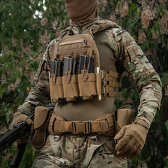 Panou Frontal Cuirass QRS M-Tac - Portmagazii Triple Coyote