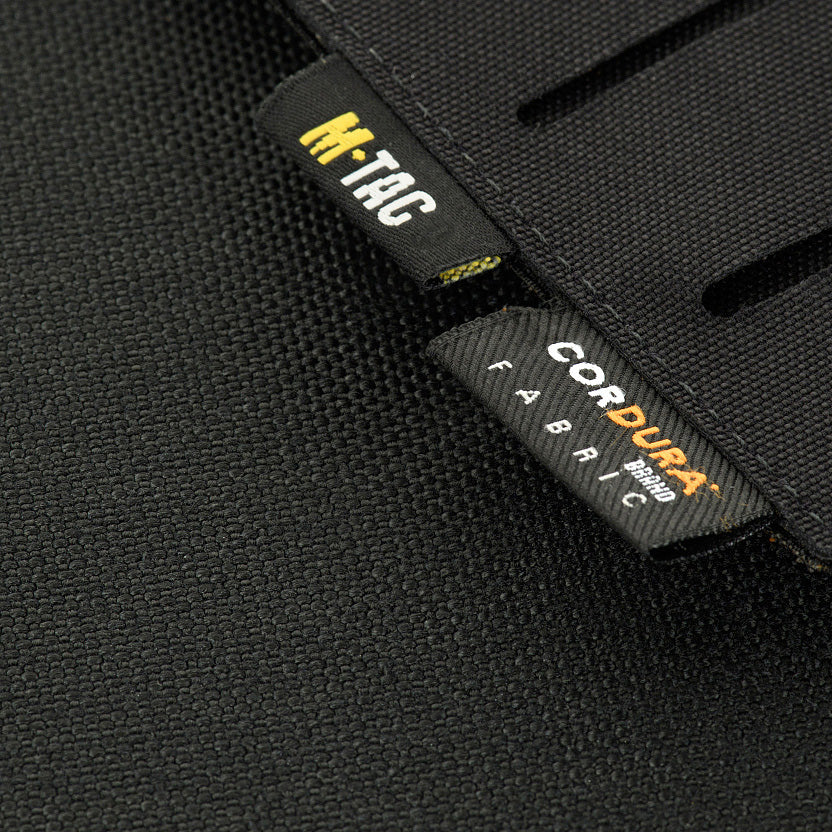 Panou Frontal Cuirass QRS XL M-Tac - Negru, Sistem MOLLE