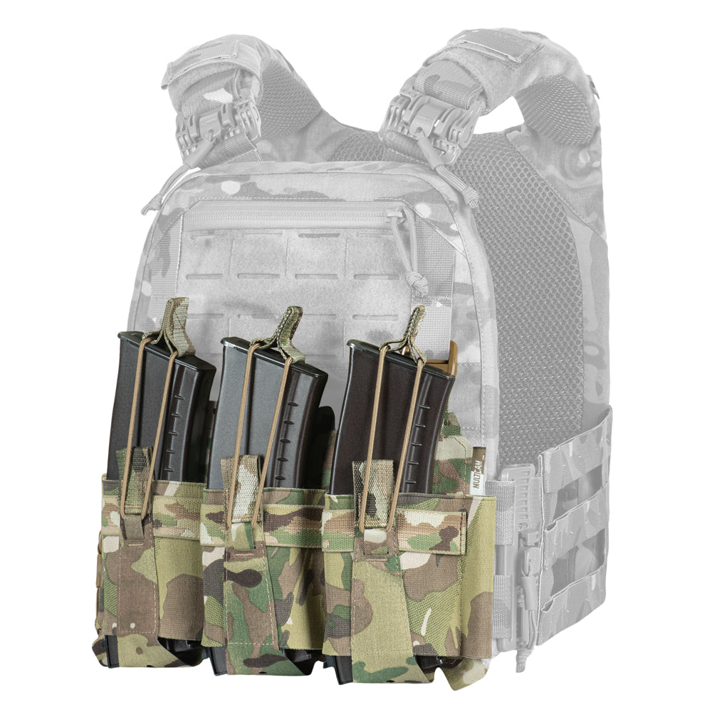 Panou Frontal Suport 3 Încărcătoare M-Tac Cuirass QRS - Multicam