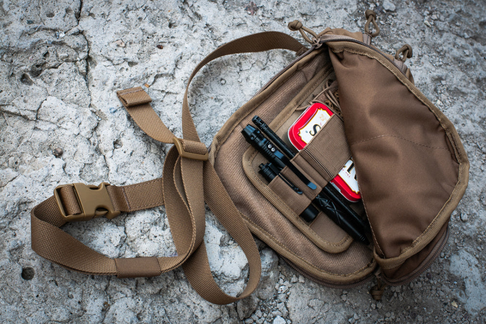 Panou Organizatoric Velcro M-Tac - Coyote, Profil Redus