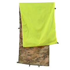 Panou Semnalizare Helikon-Tex VS-17 MultiCam® Reversibil Portocaliu/Galben