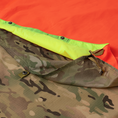 Panou Semnalizare Helikon-Tex VS-17 MultiCam® Reversibil Portocaliu/Galben