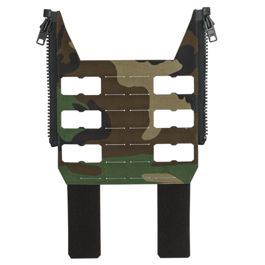 Panou Spate Tactice Helikon-Tex Skeletonized Back Panel Woodland Ultraușor