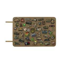 Panou Universal Suport Patch-uri M-Tac ROLL 65x95 - Coyote