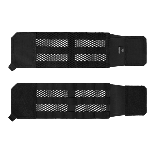 Panouri Laterale Tactice Helikon-Tex Guardian Cummerbund Negru Compatibilitate MOLLE/PALS