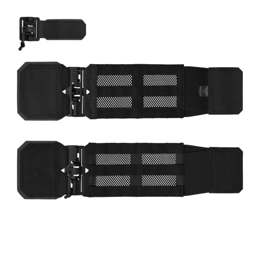 Panouri Laterale Tactice Helikon-Tex Guardian Cummerbund Quick Release Negru MOLLE/PALS