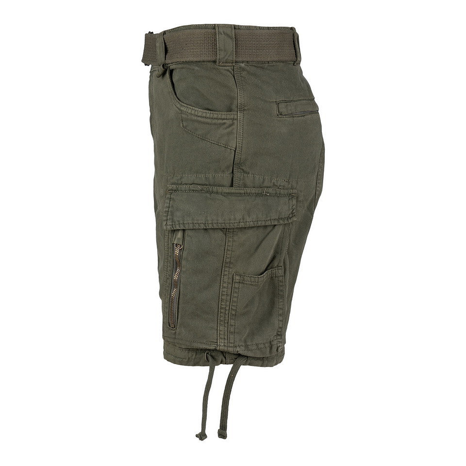 Pantalon Scurt Cargo Heavy Duty B-Choice Verde - Fiabilitate la Preț Special