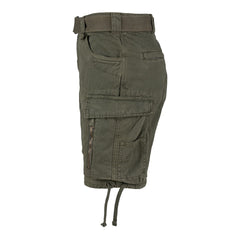 Pantalon Scurt Cargo Heavy Duty B-Choice Verde - Fiabilitate la Preț Special