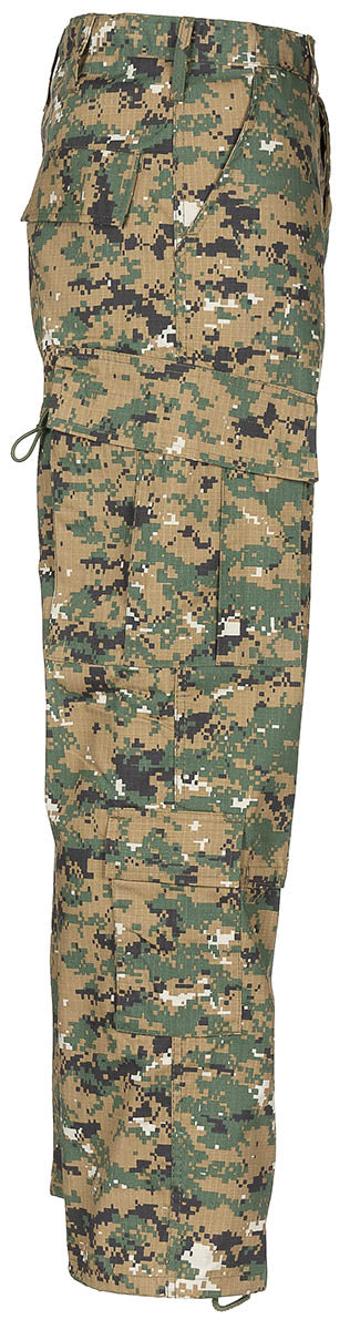 Pantaloni ACU US Digital Woodland MFH - Rip Stop, Talie Ajustabilă