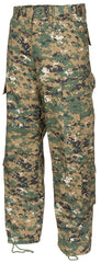 Pantaloni ACU US Digital Woodland MFH - Rip Stop, Talie Ajustabilă