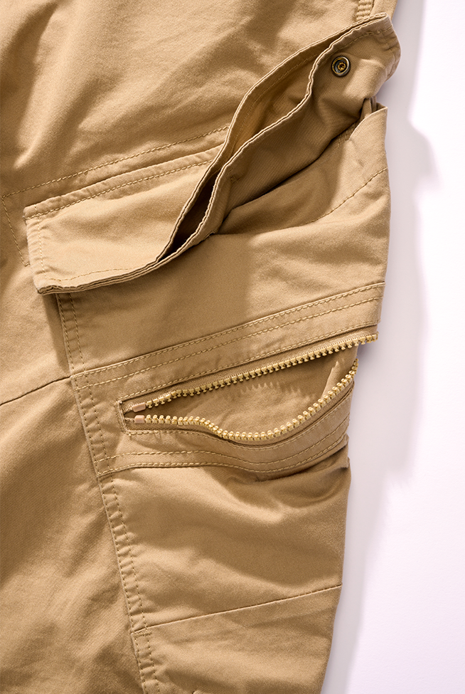 Pantaloni Adven Slim Fit Camel Brandit - Versatilitate Urbana