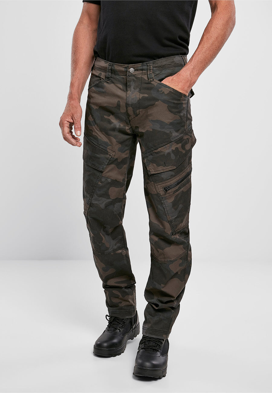Pantaloni Adven Slim Fit Dark Camo Brandit - Confort Tactic Zilnic