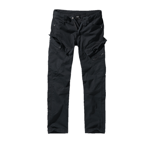 Pantaloni Adven Slim Fit Negru Brandit - Libertate de Miscare
