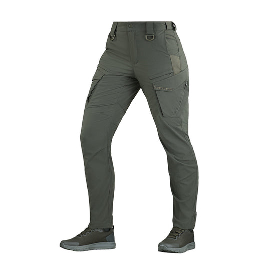 Pantaloni Aggressor Summer Flex Lady M-Tac - Army Olive, Respirabili
