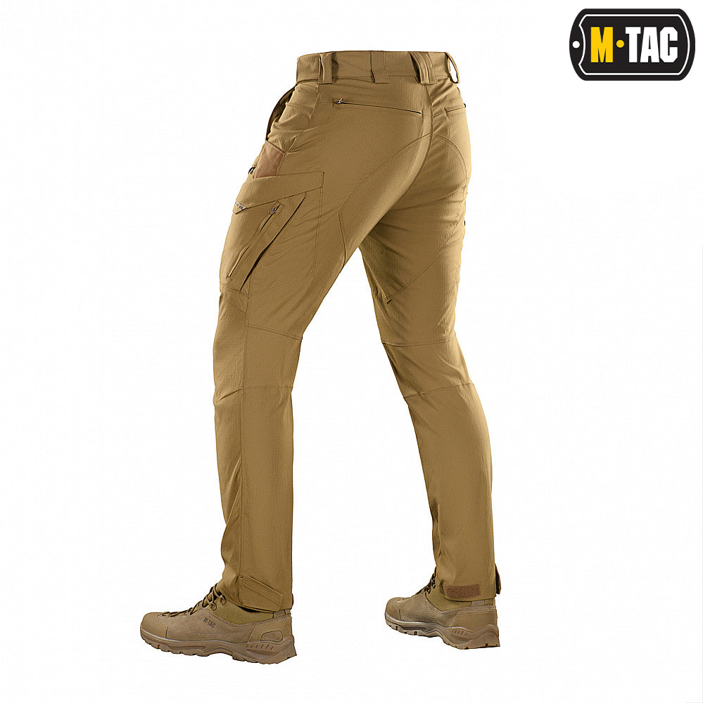 Pantaloni Aggressor Summer Flex M-Tac - Coyote, Vară, Ușori și Flexibili