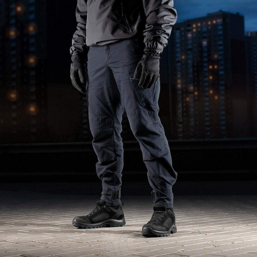 Pantaloni Aggressor Vintage M-Tac - Negru, Bumbac Stilat
