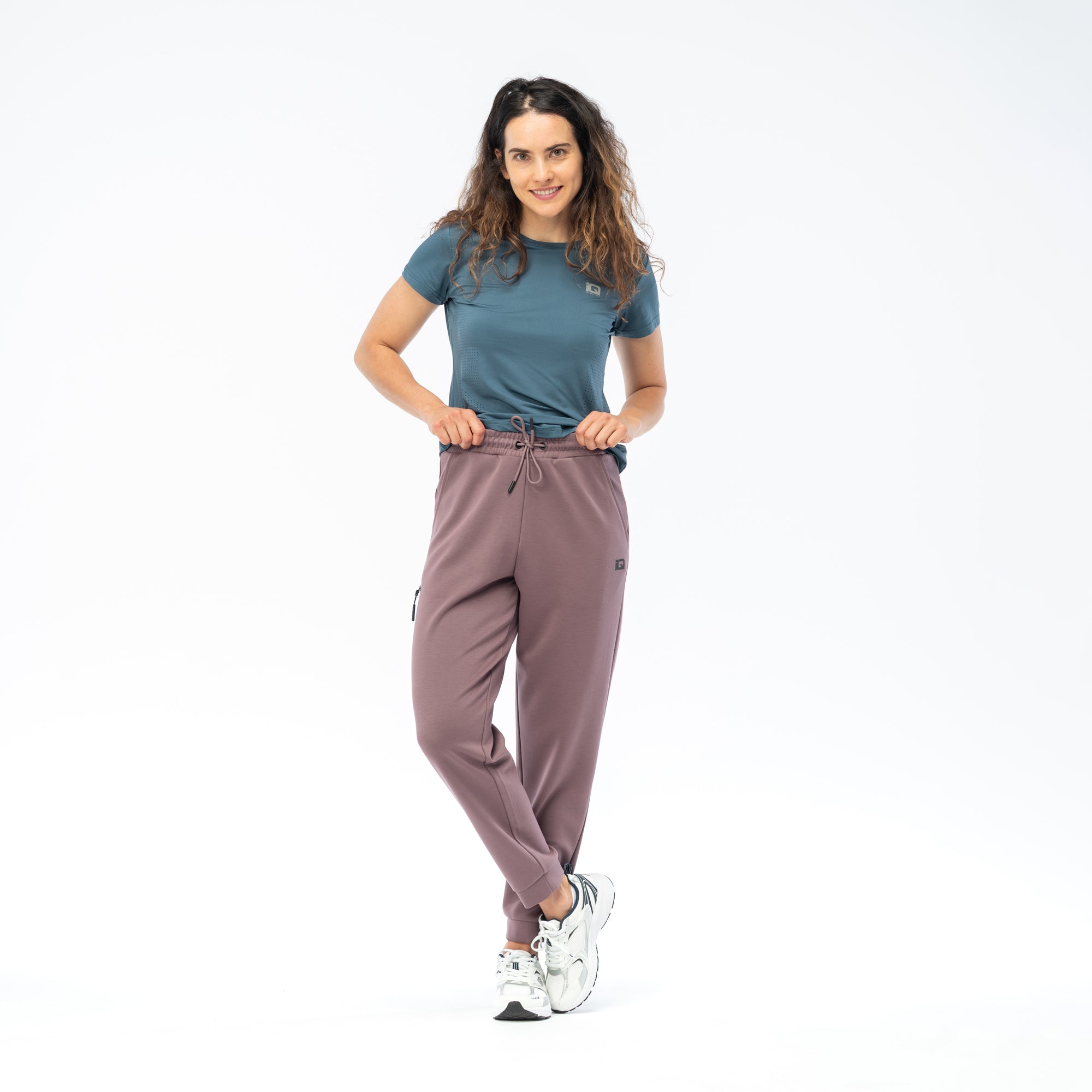Pantaloni Antrenament Femei IRNON WMNS IQ - Reflectorizanți, Confort - 10