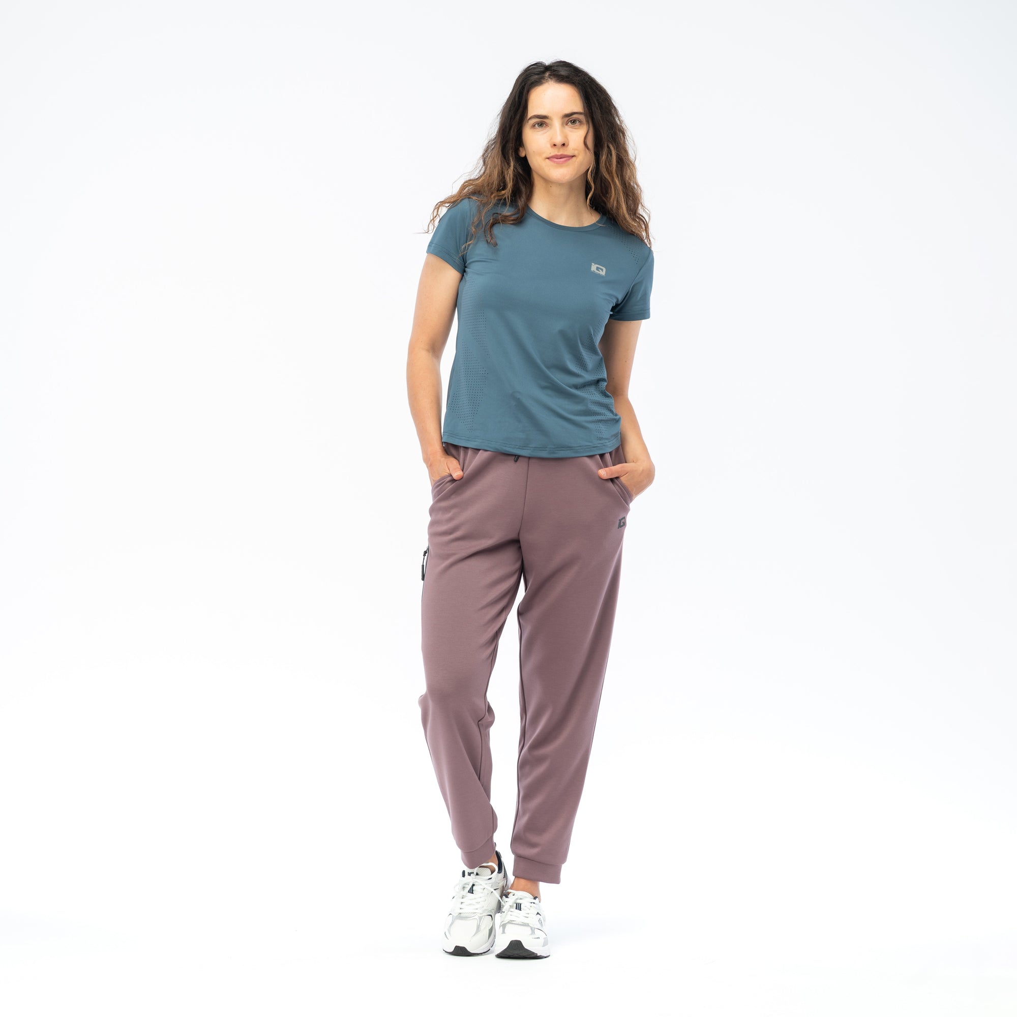 Pantaloni Antrenament Femei IRNON WMNS IQ - Reflectorizanți, Confort - 9