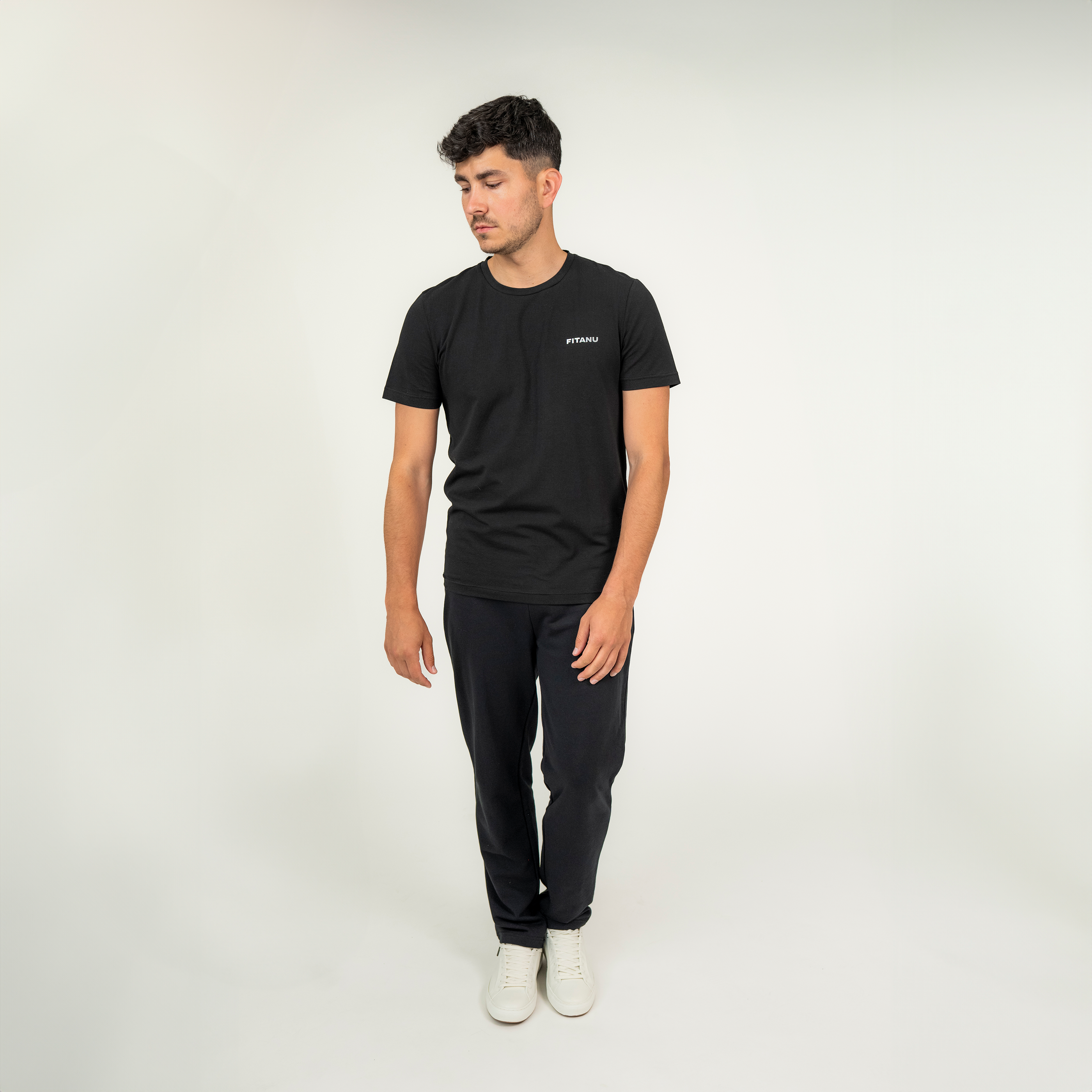 Pantaloni Bărbați FALINESE FITANU - Confort Sportiv, Bumbac Terry - 6