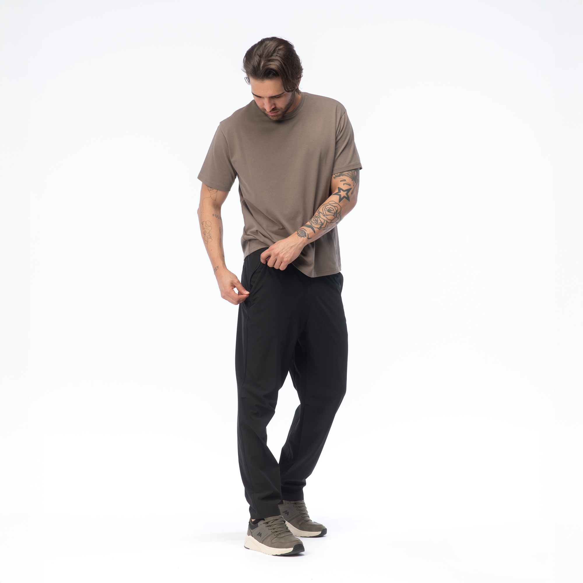 Pantaloni Bărbați LONNI MARTES ESSENTIALS - Antrenament, Reflectorizanți - 9